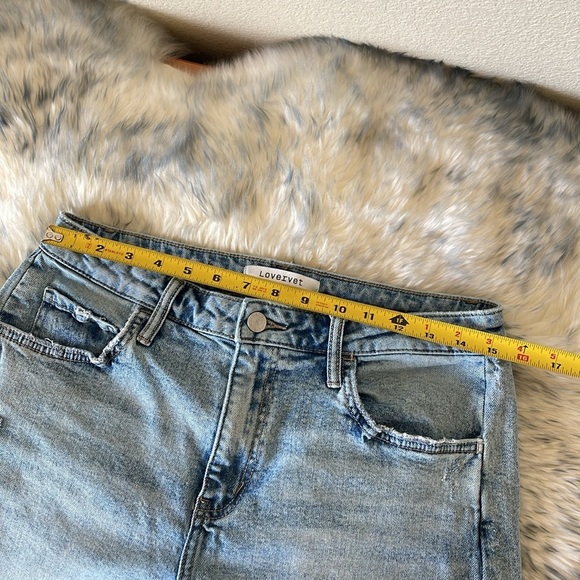 Lovervet High Rise Barrel Jeans Women’s 30/11 Light Wash Baggy Loose LV1502 Pant - Picture 12 of 16